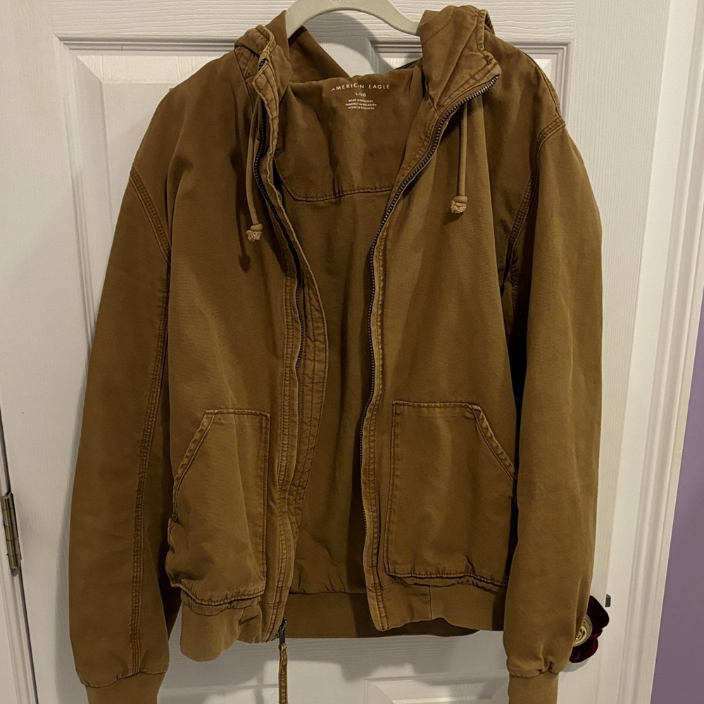 American Eagle Outfitters Tan Jacket